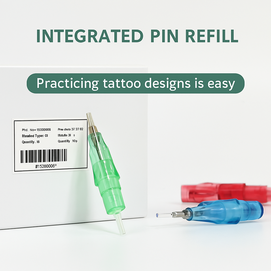 Tattoo Needles Practice Pen – Easy & Hassle