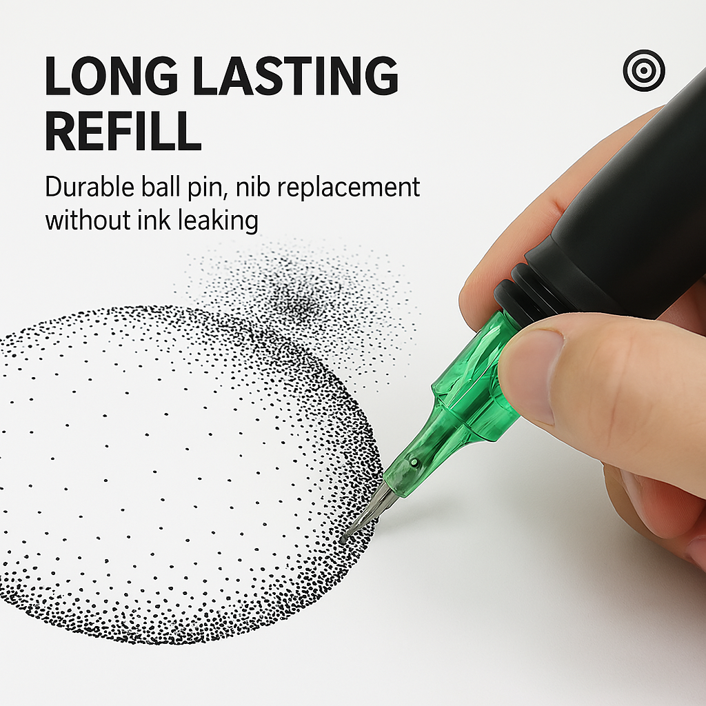 Tattoo Needles Practice Pen – Easy & Hassle